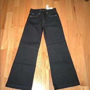 NWT America Eagle Super Stretch  Wide leg Jeans 6R